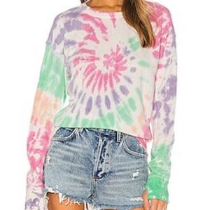 N Philanthropy tie dye sweatshirt. Large